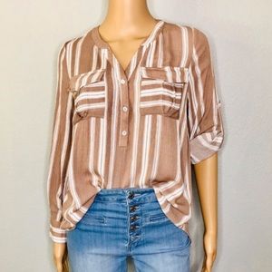 DONATED: Vici Striped Top